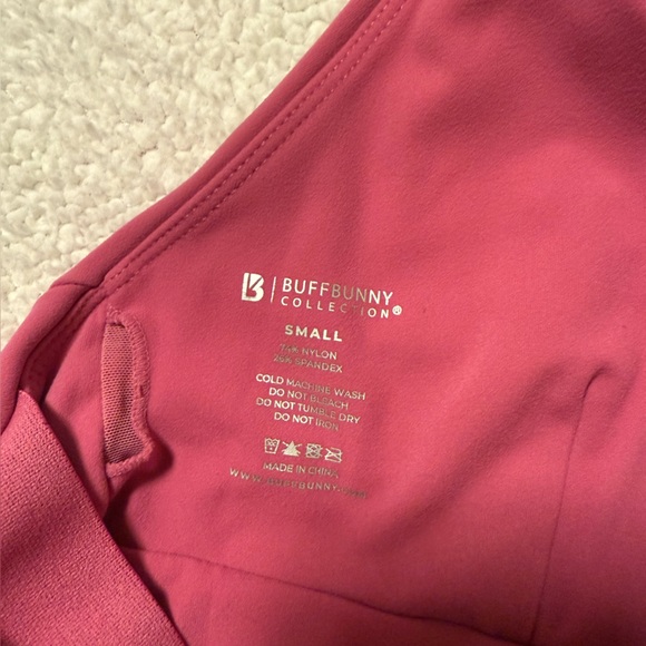 Buffbunny Candy Wrap Sports Bra in Sugar Plum Pink Purple - Picture 7 of 10